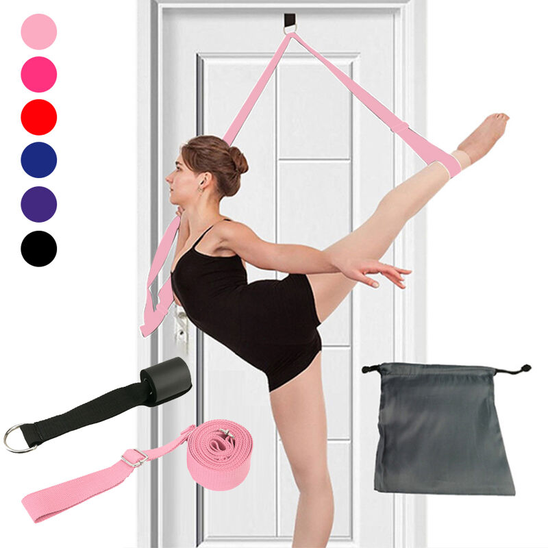 Door Flexibility Stretching Leg Stretcher Strap for Ballet Cheer Dance  Gymnastics Trainer Yoga Flexibility Leg Stretch belt - I'm Loving Yoga