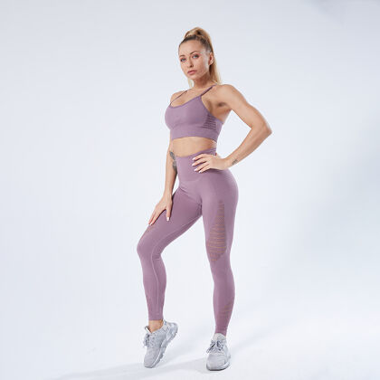Gymshark - Gymshark Energy Seamless Leggings in Purple Wash on Designer  Wardrobe